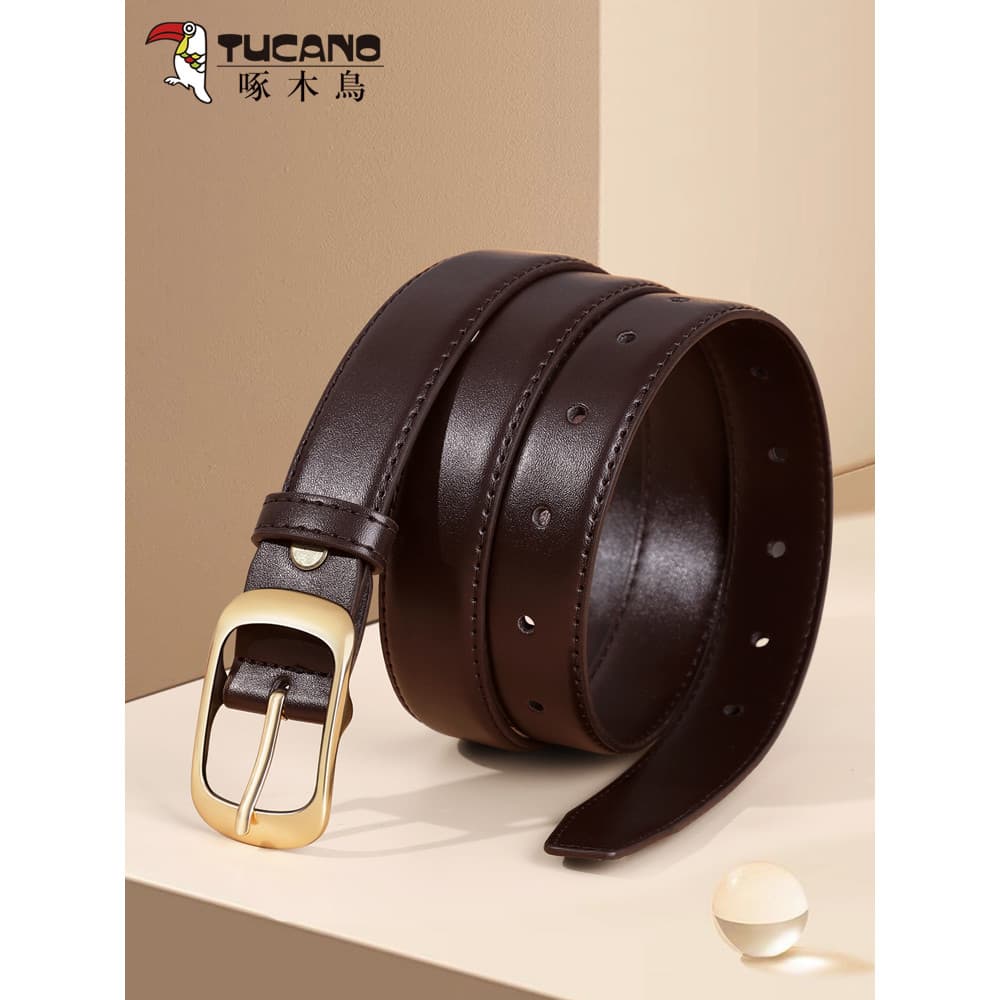 Cinto feminino Design nicho cinto feminino 2025 novo estilo com Jeans High-End cinto fino feminino