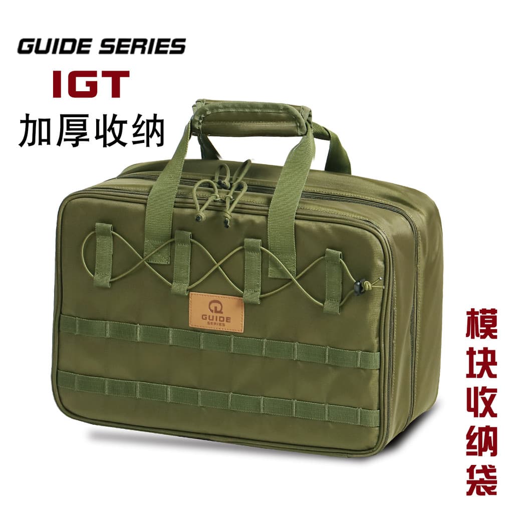 Yamano Blin GuideSeries Outdoor IGT Desktop Module Storage Bolsa Medidor de empilhamento de compartimento de embalagem e
