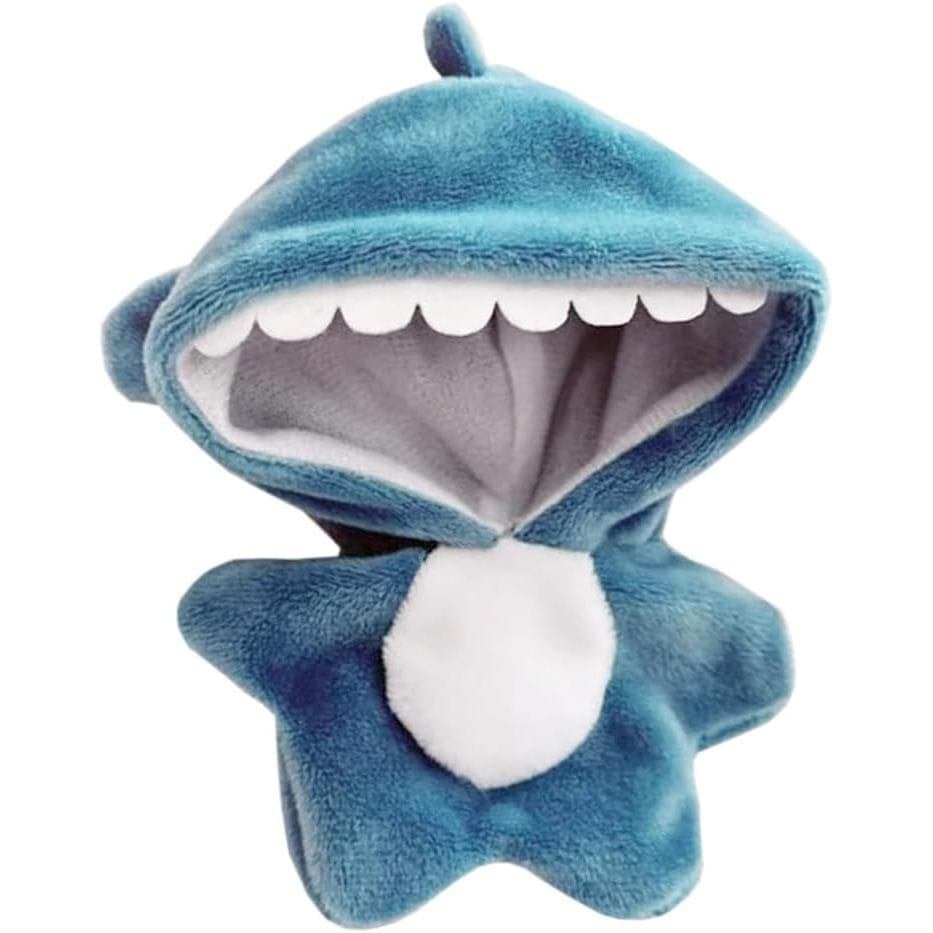 niannyyhouse 10cm Roupas De Boneca De Pelúcia Onesies Tubarões Dinossauros Vacas Coelhos Fawns Unicórnio Padrões Bodysui