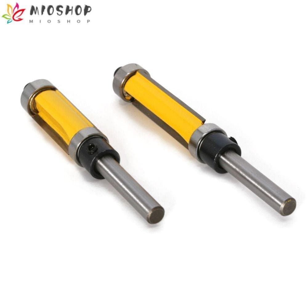 Fresa MIOSHOP , Broca De Roteador De Rolamento Duplo Com Haste De 6 Mm/6.35 , Superior E Inferior