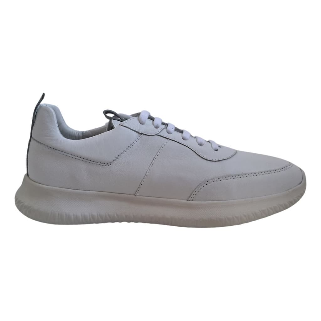 Tênis Sneaker Wizzor Zyon Branco Couro