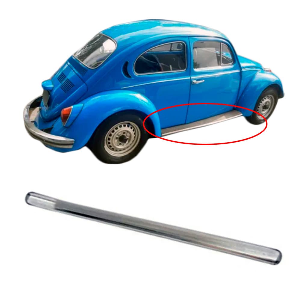 Par Friso Do Estribo Fusca Fuscao 1200 1300 1500 1600 59 96