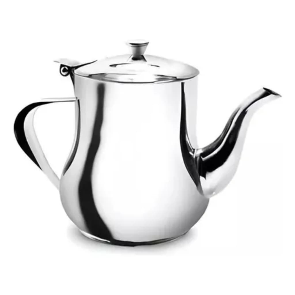 Bule de Inox Para Café Chá Cozinha Utensílio Resistente