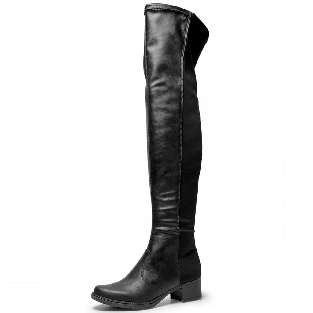 Bota Feminina Cano Longo Over Conforto Montaria Mississipi