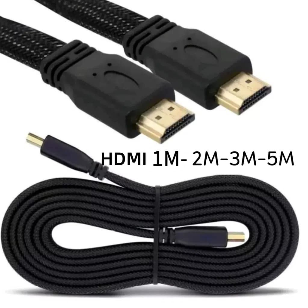Cabo HDMI Conector Macho/Macho Premium Gold 4K 3D de 1M, 2M, 3M, 5M, 10M, 15M e 20M