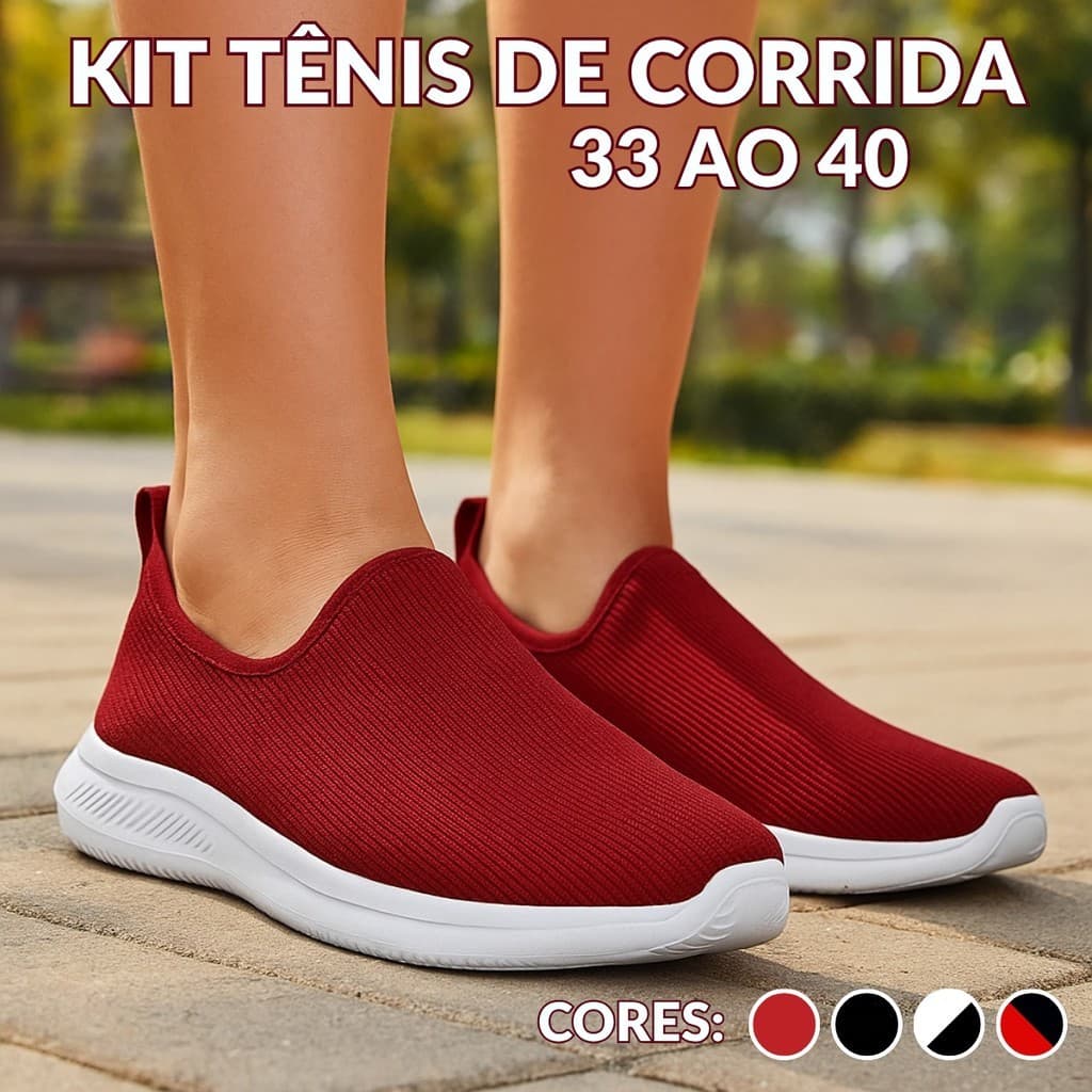 Tênis Feminino Esportivo Urb Academia Caminhada Treino Cross Fit Fitnes Confortável