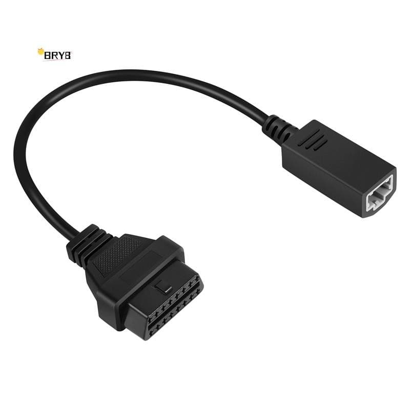 Cabo OBD2 Para Adaptador OBD1 De 3 Pinos OBD2 OBDII Conector A 16 Ferramenta De Diagnóstico Compatível