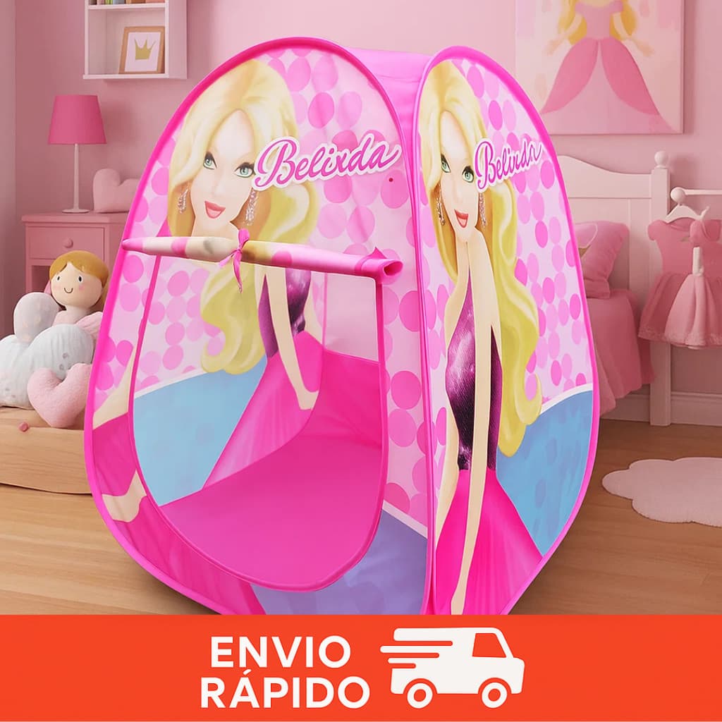 Barraca Infantil Dobrável Toca ou Tenda Cabana Iglu Floresta Divertida DM Toys Diversos Modelos