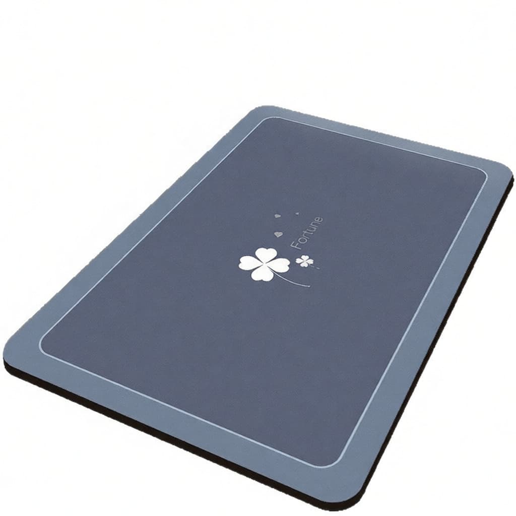 Moderno simples tapete de chão de secagem rápida antiderrapante absorvente pé tapete doméstico macio Diatom lama banheir