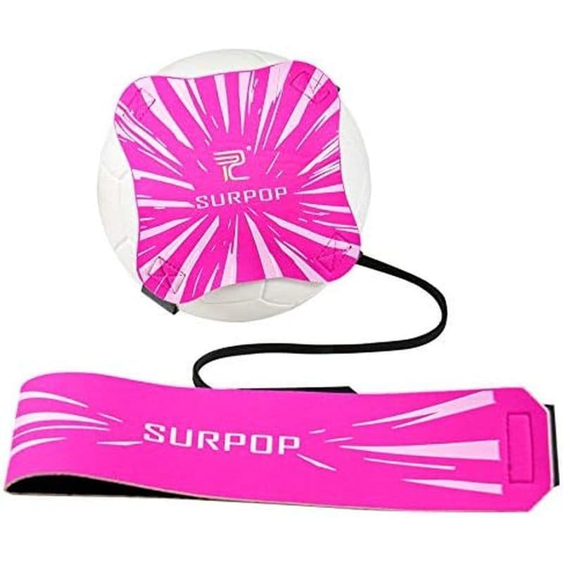 Surpop Treinador De Futebol/Vôlei/Rugby , Chute , Auxílio Para Prática Solo , Habilidades De Controle , Cinto Ajustável