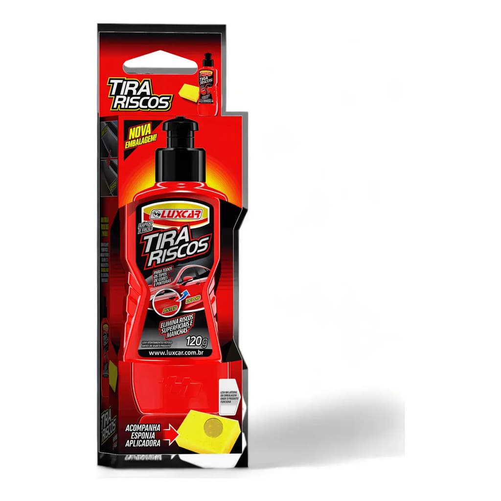 Elimina Riscos 120g Luxcar Remove E Tira Riscos Superficiais