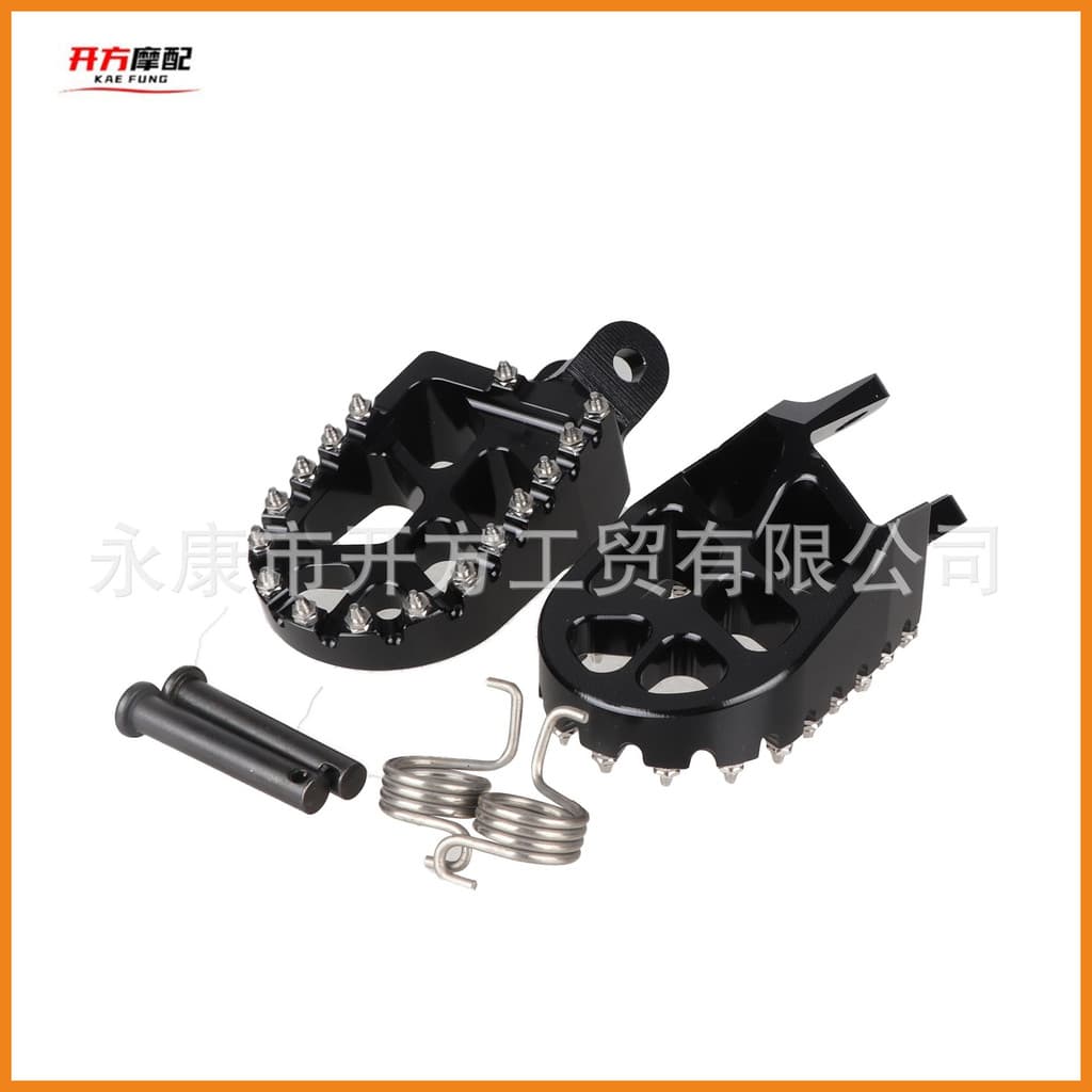 Acessórios de modificação para motocicletas off-road, apoios para os pés em liga de alumínio CNC, adequados para XR250/4