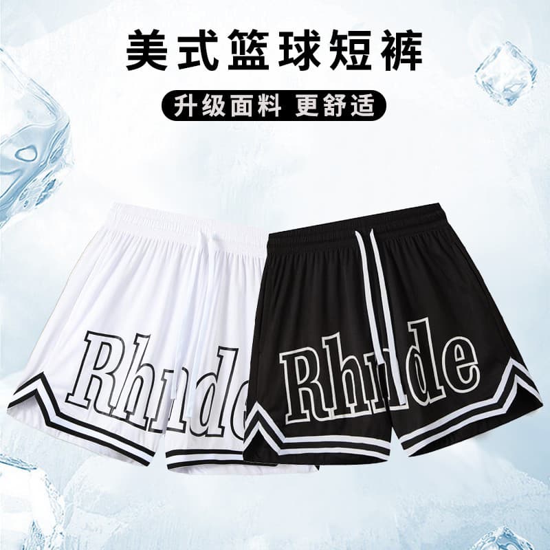Shorts americanos masculinos verão novo estilo calças de quarto basquete Fitness corrida treinamento esportivo secagem r