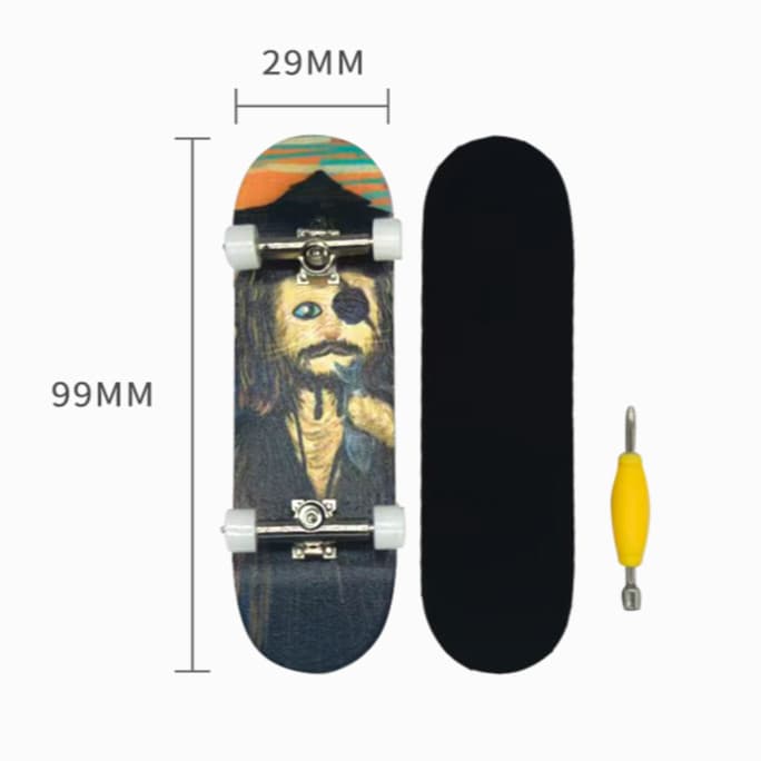 Profissional 5 Camadas maple Dedo Skate Rolamento Roda Brinquedo Criativo Presente