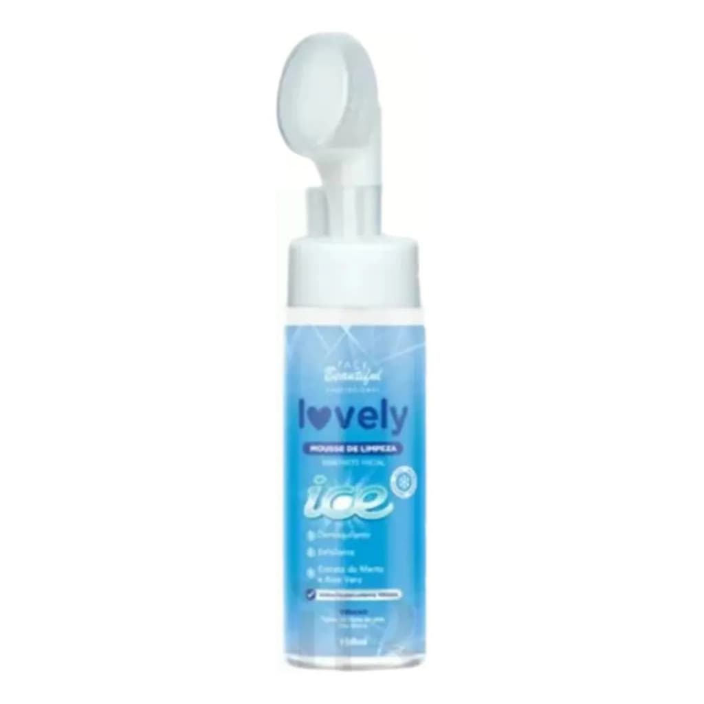 Mousse Para Limpeza Facial Espuma Ice Face Beautifull Ice Dia/noite