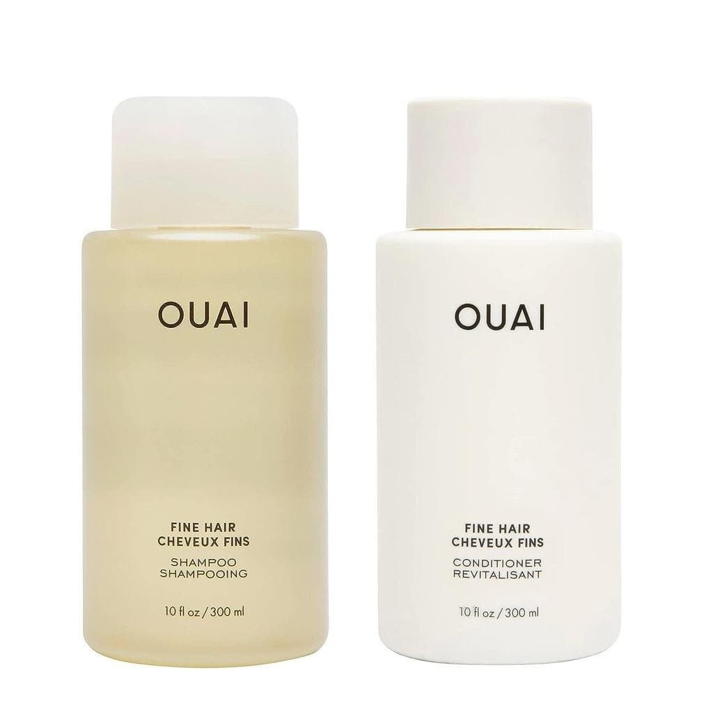 Conjunto de Shampoo e Condicionador OUAIFine - Shampoo e Condicionador Sem Sulfato para Mulheres e Homens - Feito com Qu