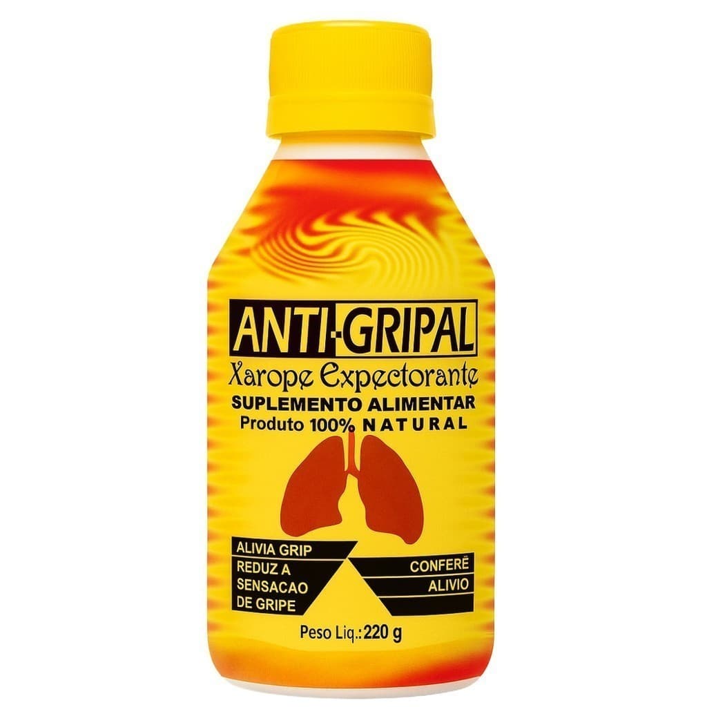 XAROPE NATURAL 220ml - 12 unidades