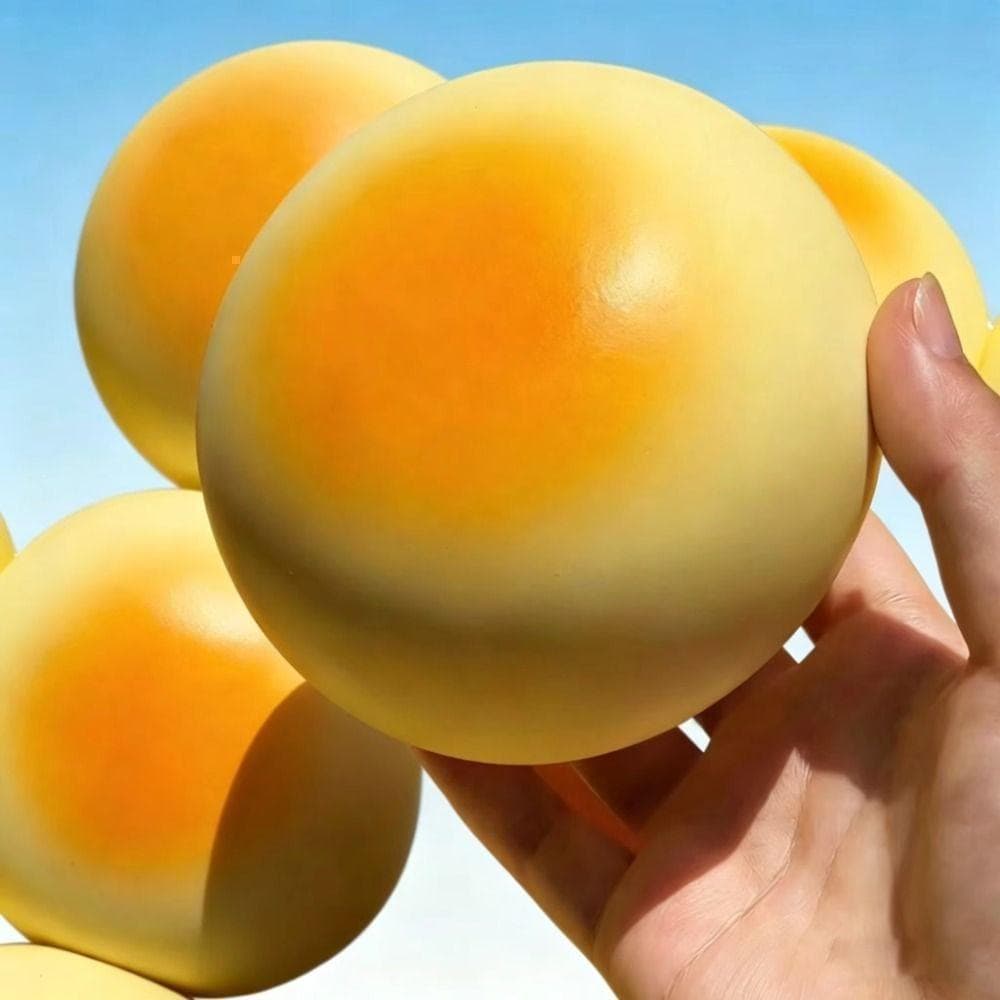 Squishy De Pão Havaiano , Brinquedos Macios E Calmantes Para Apertar De Leite Com Ascensão Lenta , Relaxamento