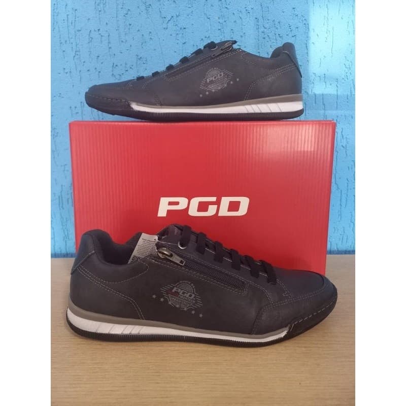 Sapatênis Masculino Pegada 171801 em Couro Casual Confortável Leve Antiderrapante para Dia a Dia Original