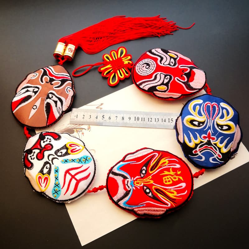 Frete grátis nó bordado facebook corda pingente Folk pingente característico facebook nó chinês decoração de ano novo pi
