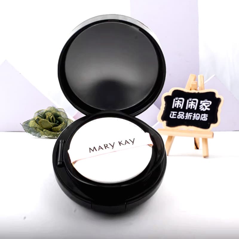 Mei Linkai Flawless Air Cushion Foundation Água Soft Mist Almofada de ar 12g Base úmida com sopro