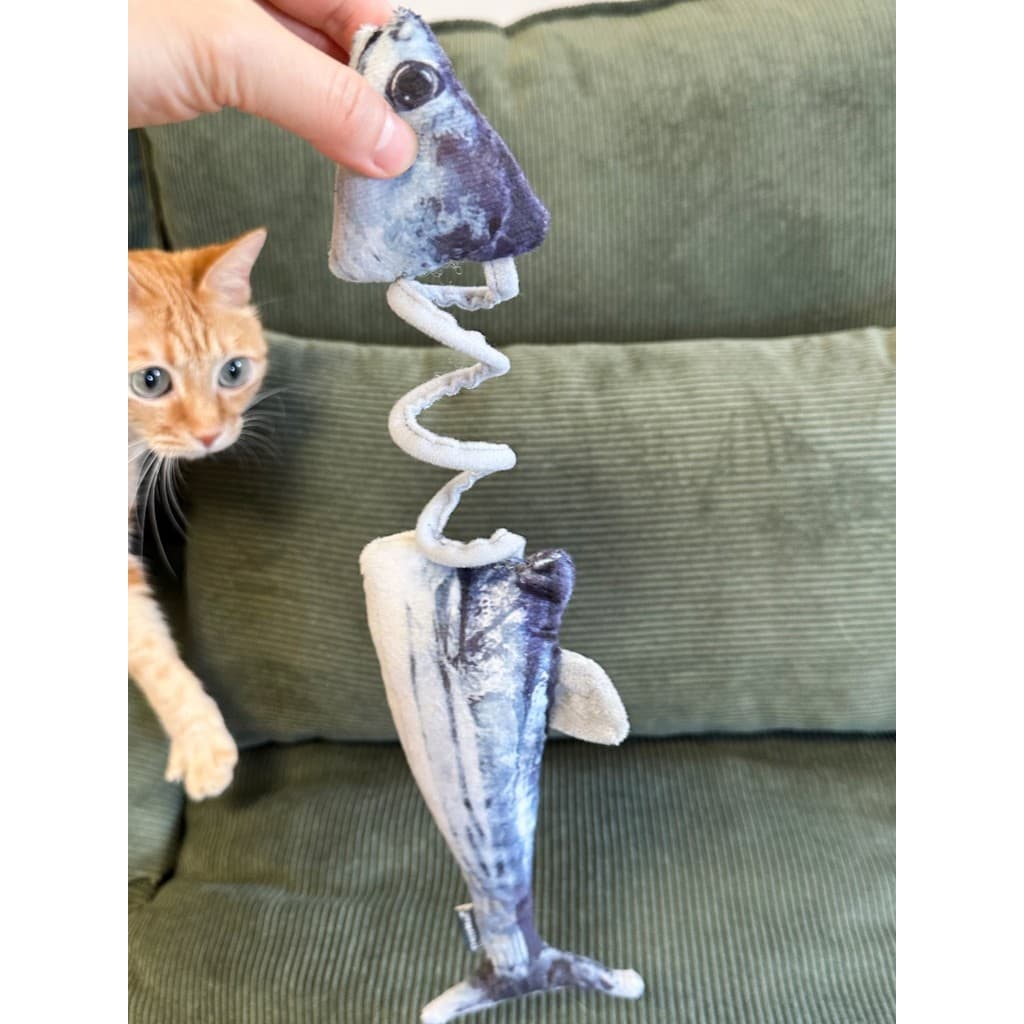 Doggyman japonês doggyman gato brinquedo Mutiana gato torneira brinquedo provocando gato jogar brinquedo simulação peixe