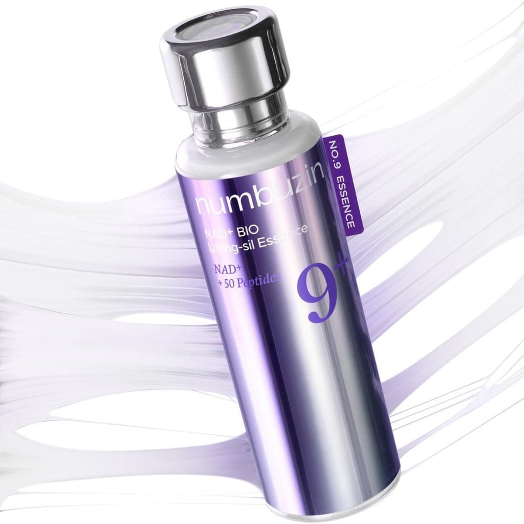 NumbuzinNo.9 Essência Lifting com Peptídeos NAD+, Adequada para Rosto e Corpo, Firmadora e Anti-Rugas, 50 Tipos de Essên