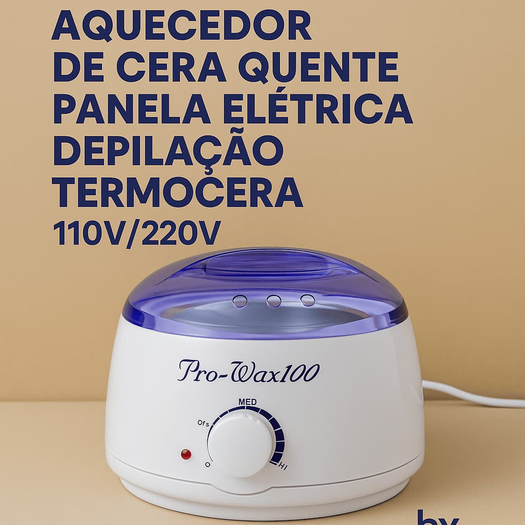 Aquecedor Panela De Cera Quente Panela Elétrica Depilação Termocera 110v/220v bx bazar