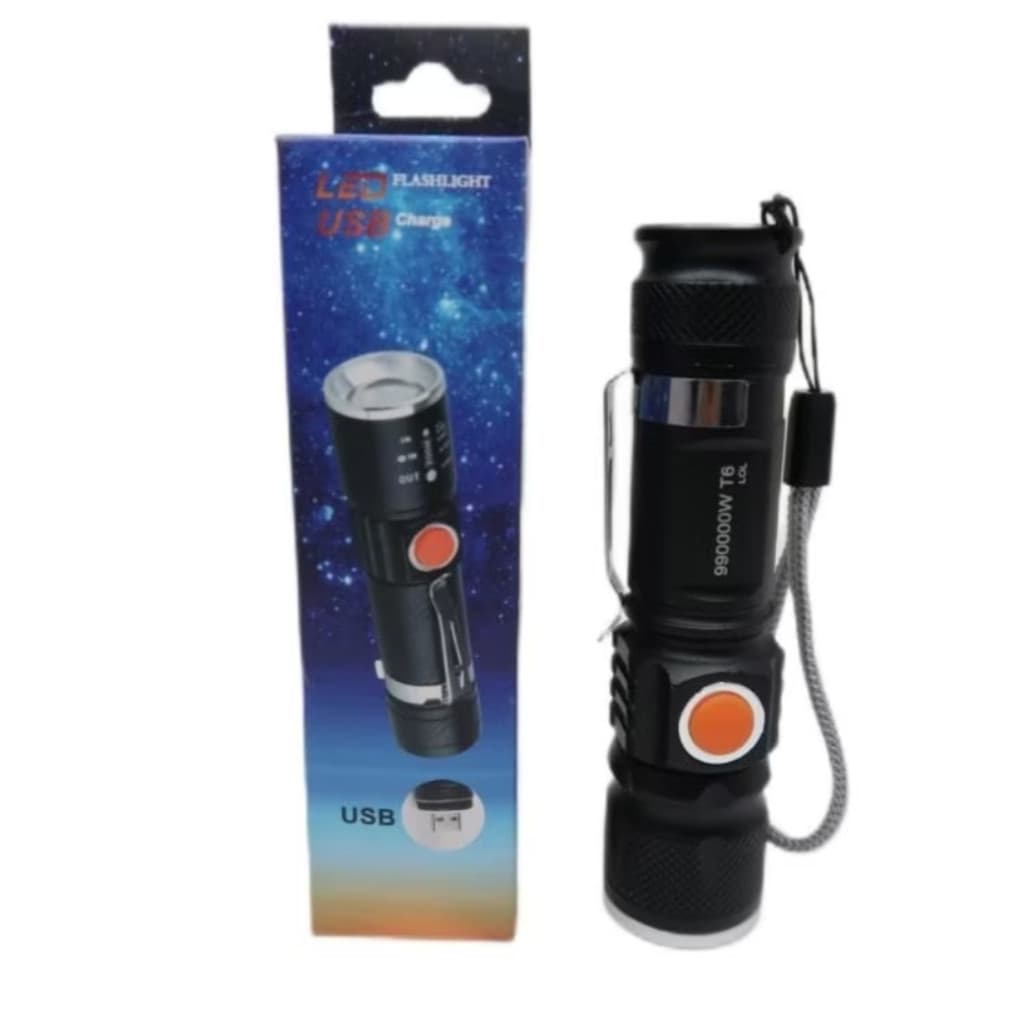 Mini Lanterna Tàtica Led FashLight USB