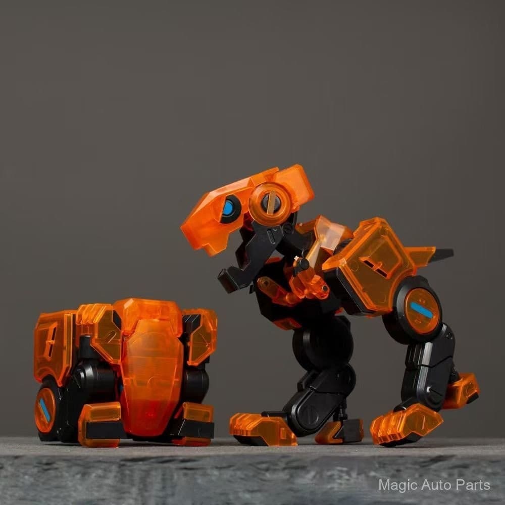 Brinquedo de Transformação da Série Square Beast Box, Figura de Brinquedo Mecha da Moda, Presente para Meninos, Brinqued