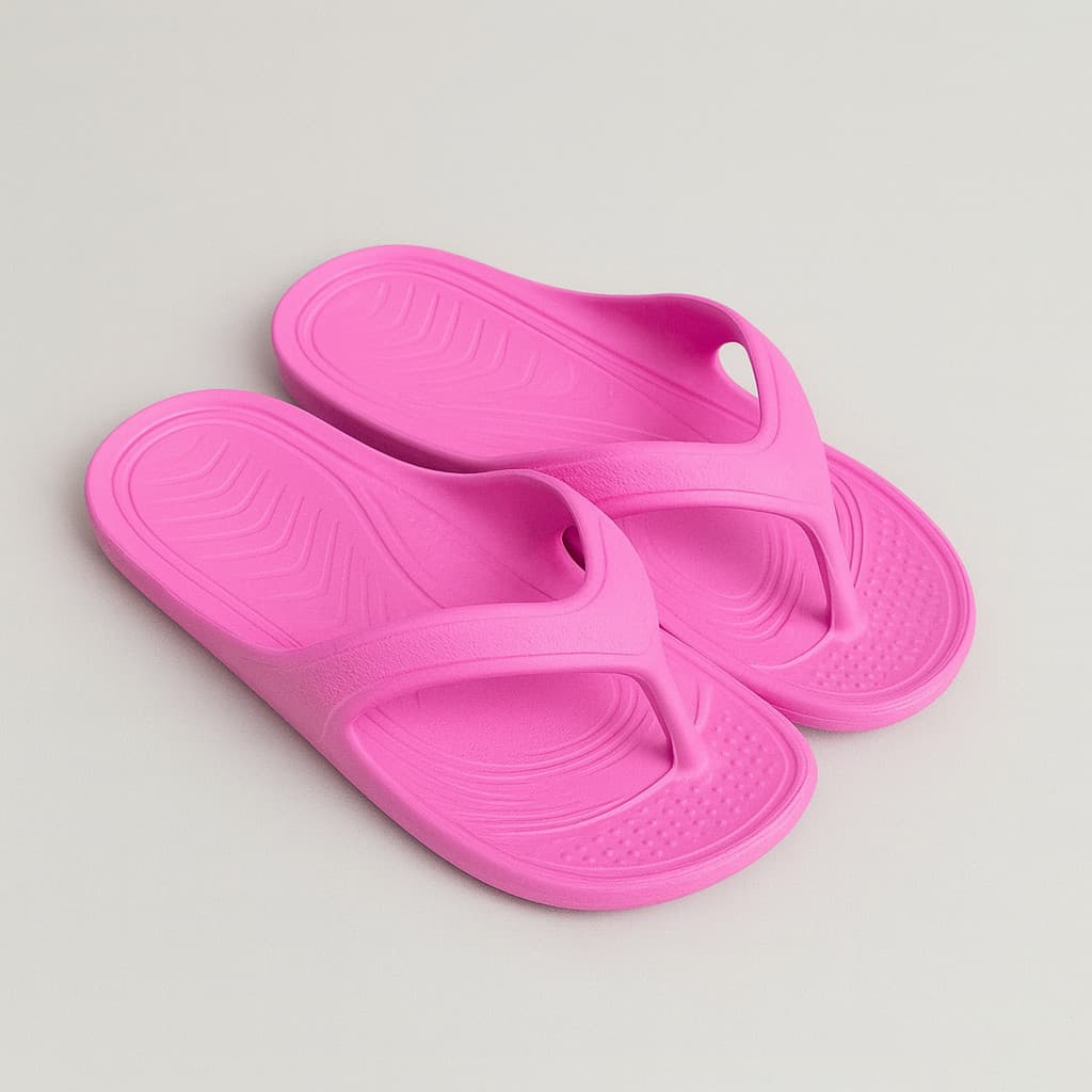 Chinelo De Dedo Conforto Pink Anatômico Ortopédico Casual