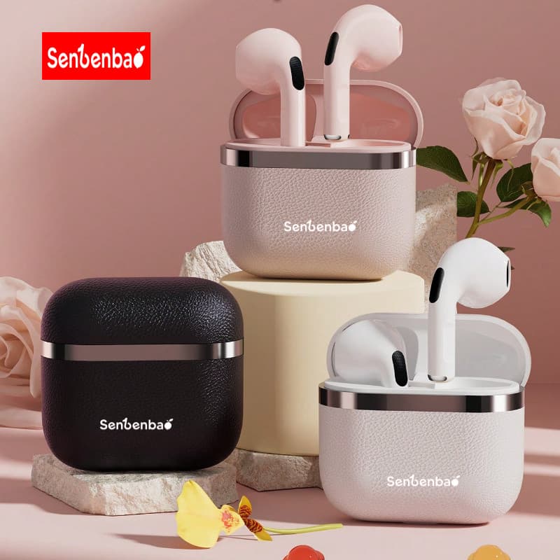 SenBenBao Pro 17 Fones De Ouvido TWS Fone Sem Fio Bluetooth 5.4 Com Controle De Toque De Microfone Para Smartphones