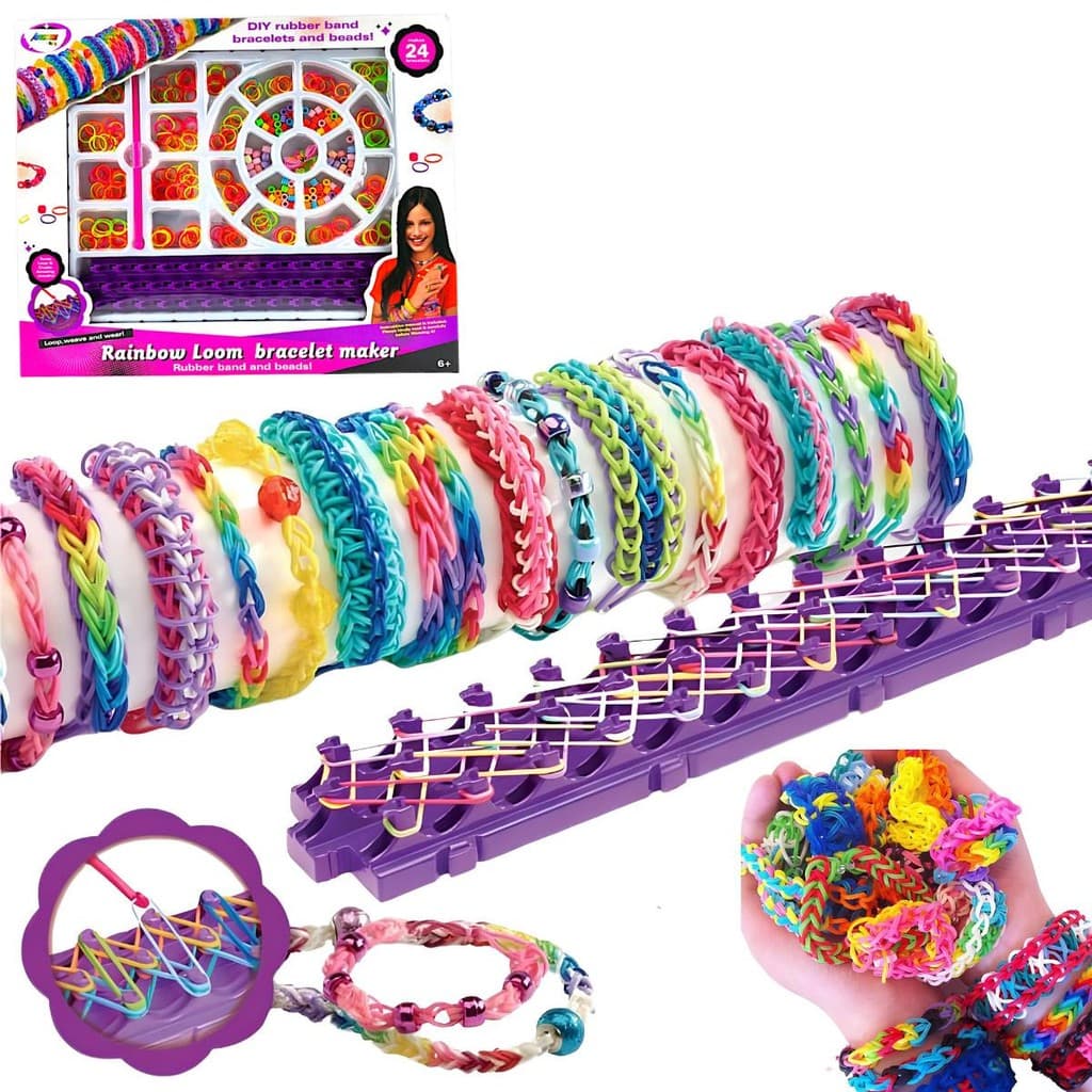 FÁBRICA DE PULSEIRAS ELÁSTICO LOOM BANDS