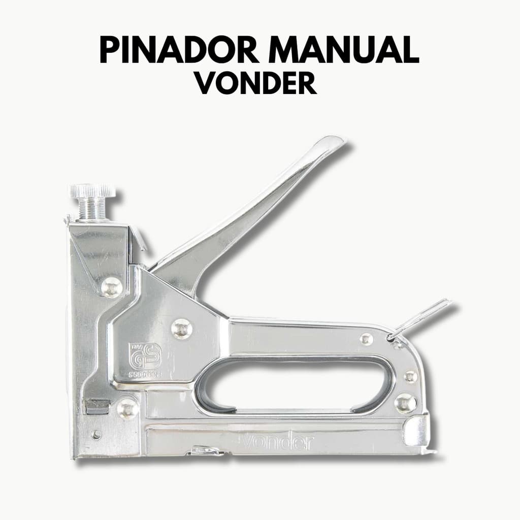 Grampeador/Pinador Manual Vonder Plus – Uso Profissional