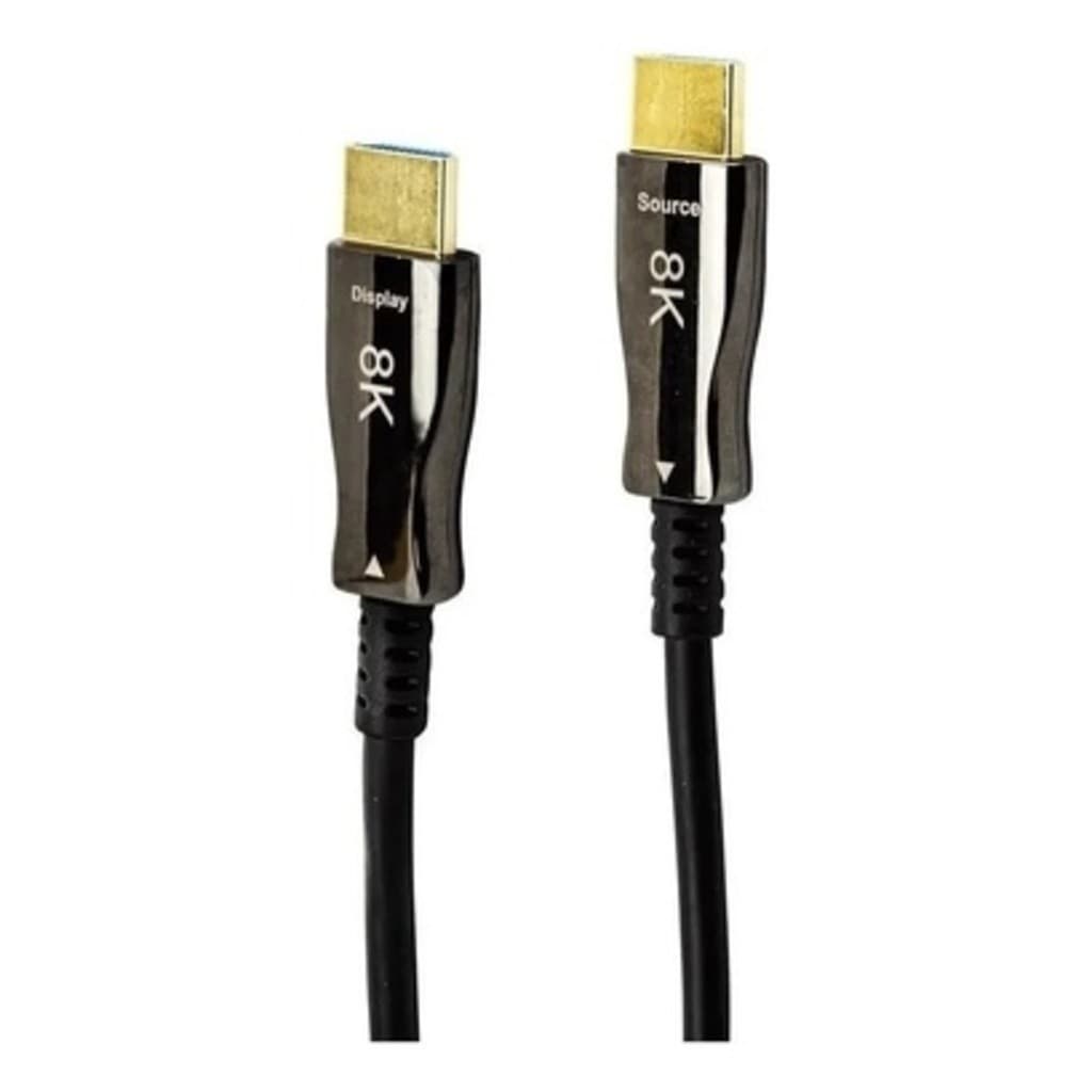 Cabo Compatível com HDMI 10 Metros Fibra 2.1 8k Optica Ultra Hd