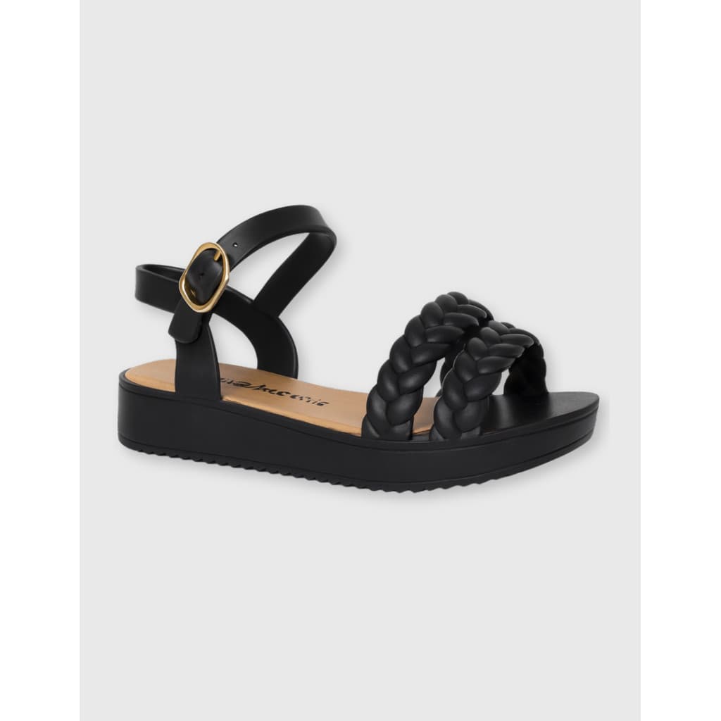 Sandália Infantil Menina Conforto Flatform Leve Fivela Ajustável Casual