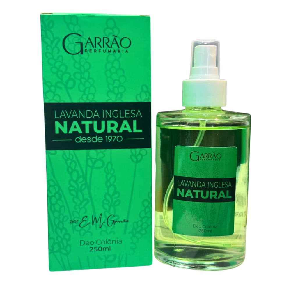 Colônia Garrão 250ml Lavanda Inglesa Original desde 1970