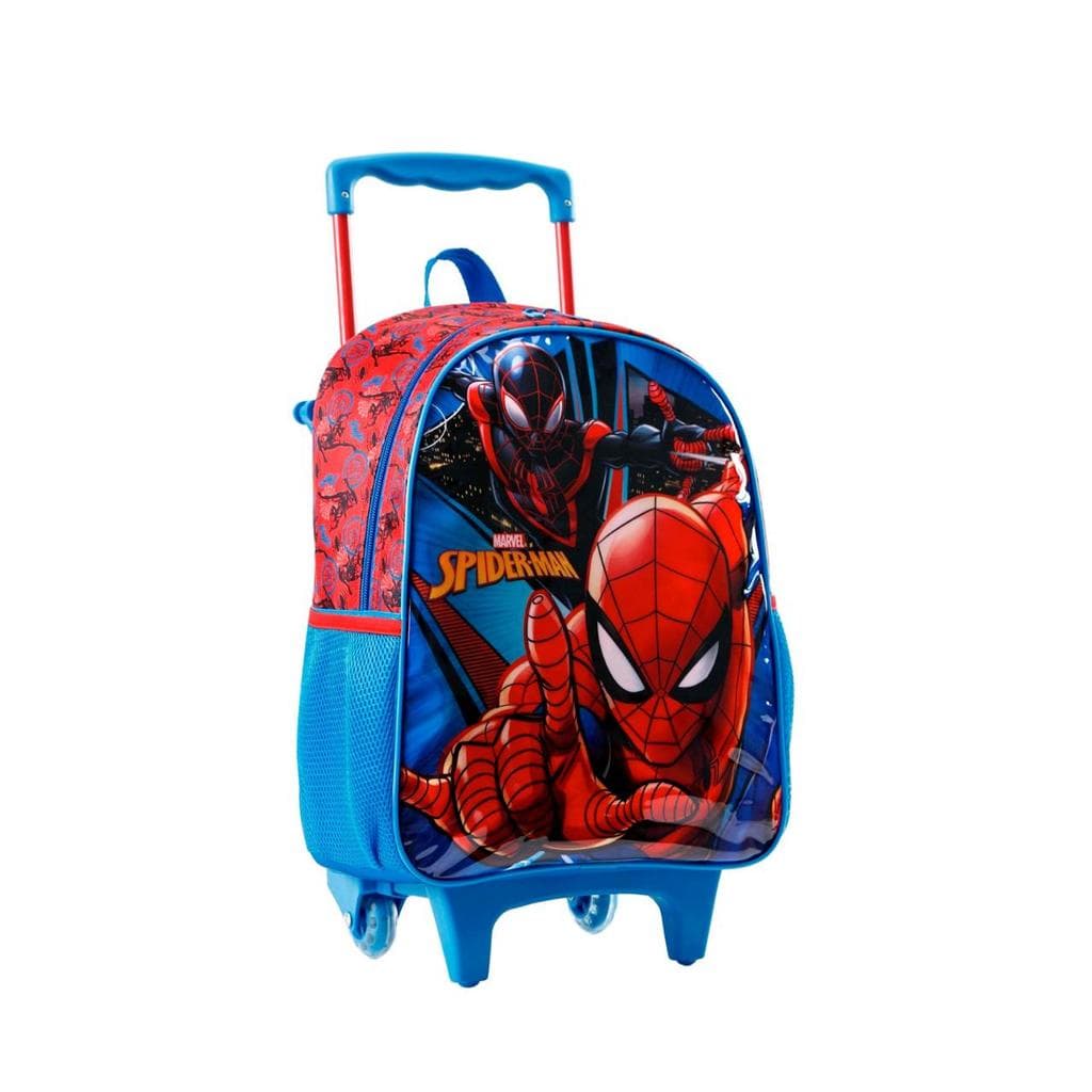 Mochila Infantil Homem Aranha com Rodinhas 16 Polegadas Escolar Envio Rápido Promoção Alta Qualidade e Resistência