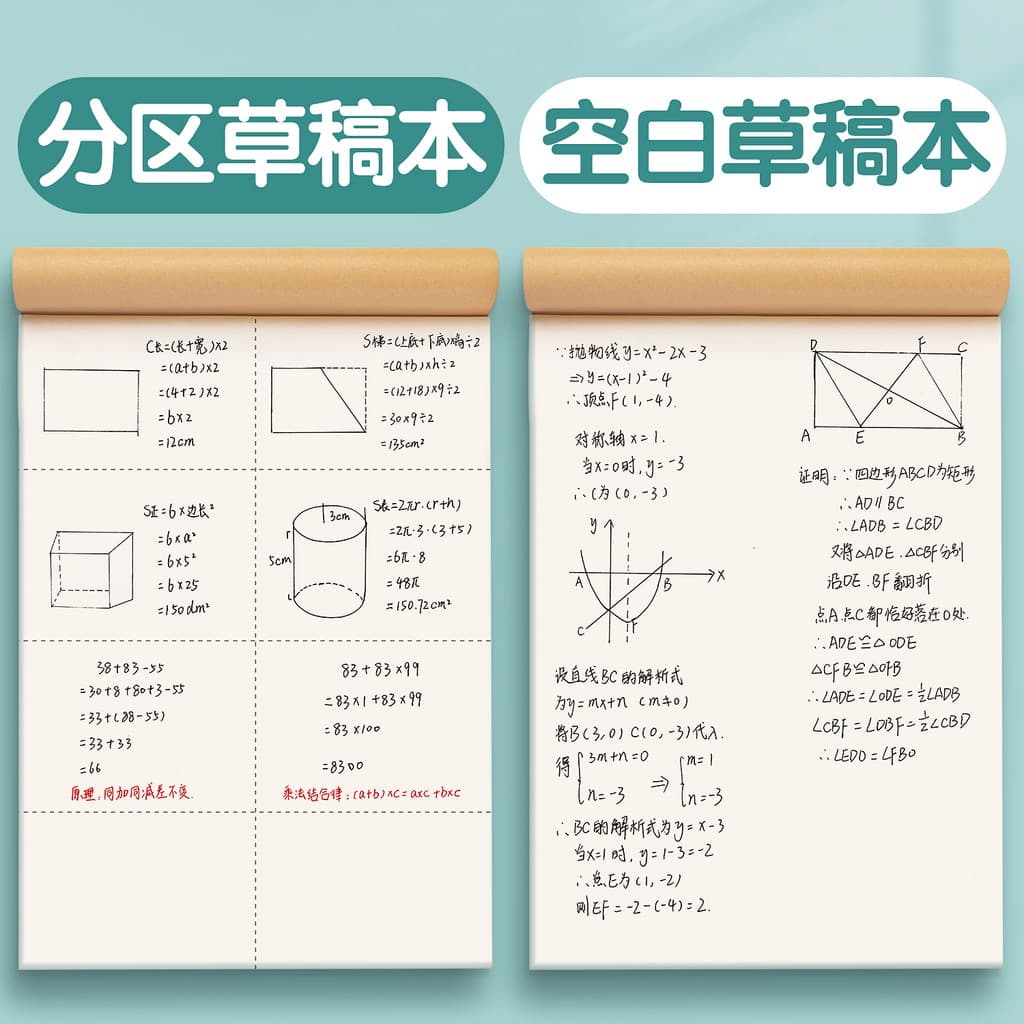 Scrapbook Alunos do ensino fundamental usam papel de sucata de partição Desempenho de matemática Planejamento de teste d