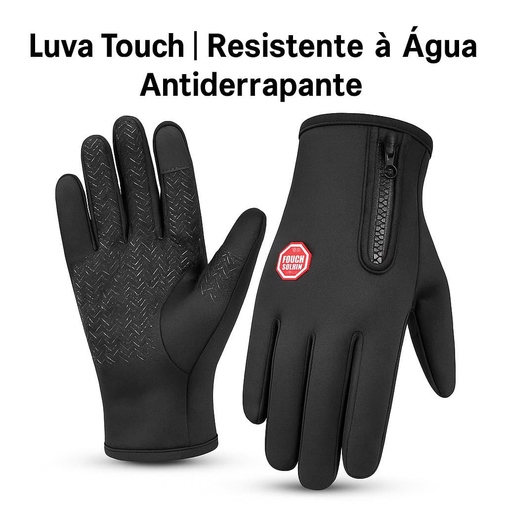 Luva Motoqueiro Impermeável Frio E Chuva TAM/ÚNICO-novo
