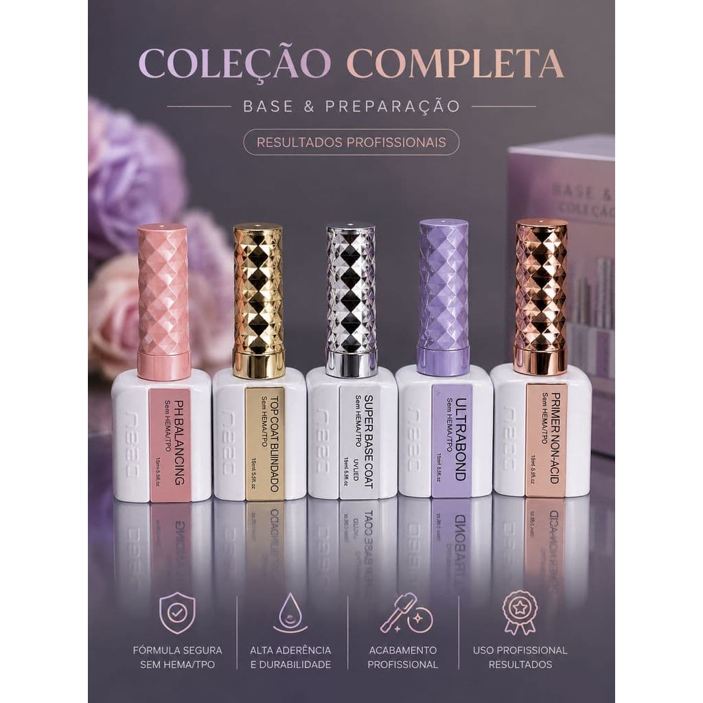 Novos Preparadores de Unhas DAFU PH Balancing Desidratador Primer Ultrabond Super Base Top Coat 15ml