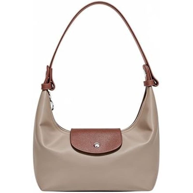 Mini Bolsa Conversível Para Mulheres | Pequena Nas Axilas Com 2 Alças Design Minimalista De Bolinho Fecho De Zíper