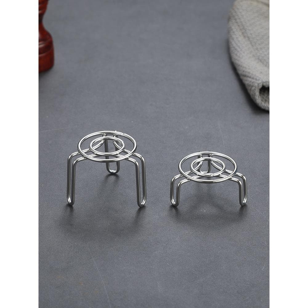 Rack de vapor de tamanho pequeno de aço inoxidável Ultra-Mini grade de vapor Pote de leite doméstico Pote de saúde Rack