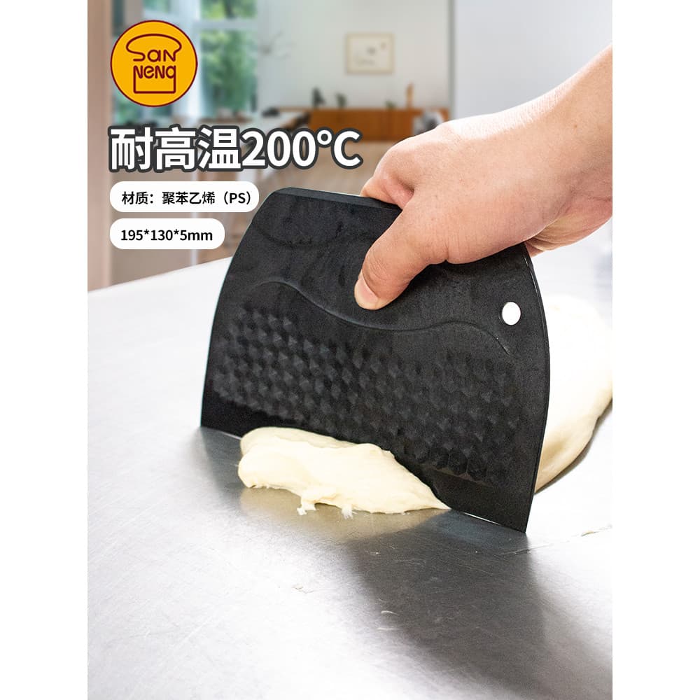 Cortador de macarrão Sanneng resistente ao calor 200℃Raspador resistente a altas temperaturas, ferramentas de cozimento