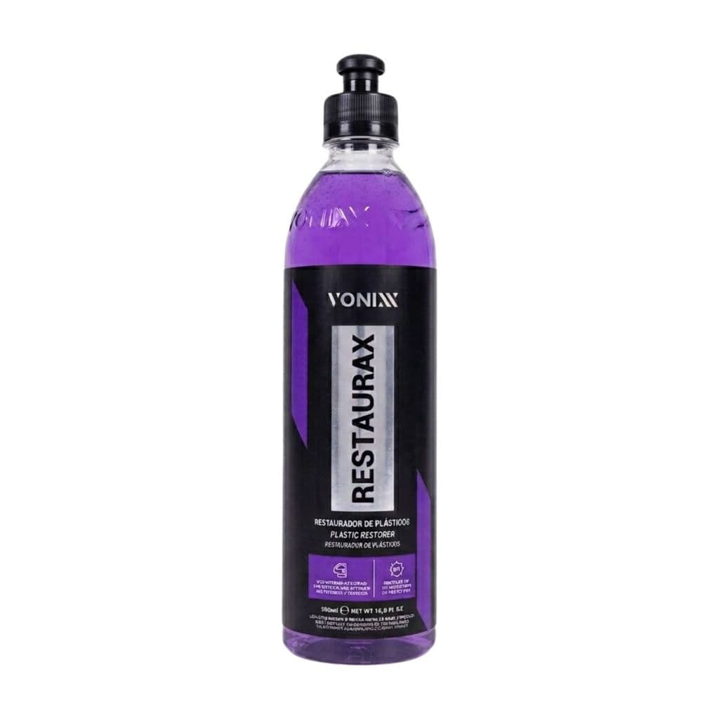RESTAURAX VONIXX 500ML RENOVADOR RESTAURADOR DE PLÁSTICOS COM PROTEÇÃO UV ESTÉTICA AUTOMOTIVA