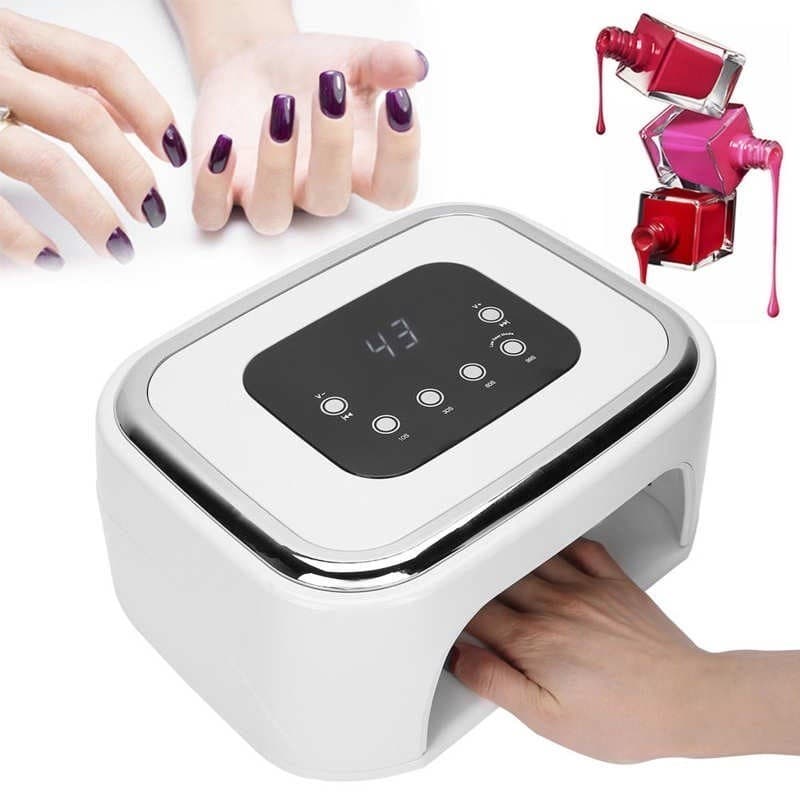 Cabine M1 LED/UV Com 42 LED IncluiAlto-falante Bluetooth Inteligente Para Máquinas