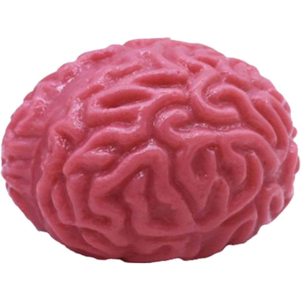 Bolas Anti-estresse em Forma de Cérebro para Exercício Muscular das Mãos, Bola de Pressão Divertida para Alívio do Estre