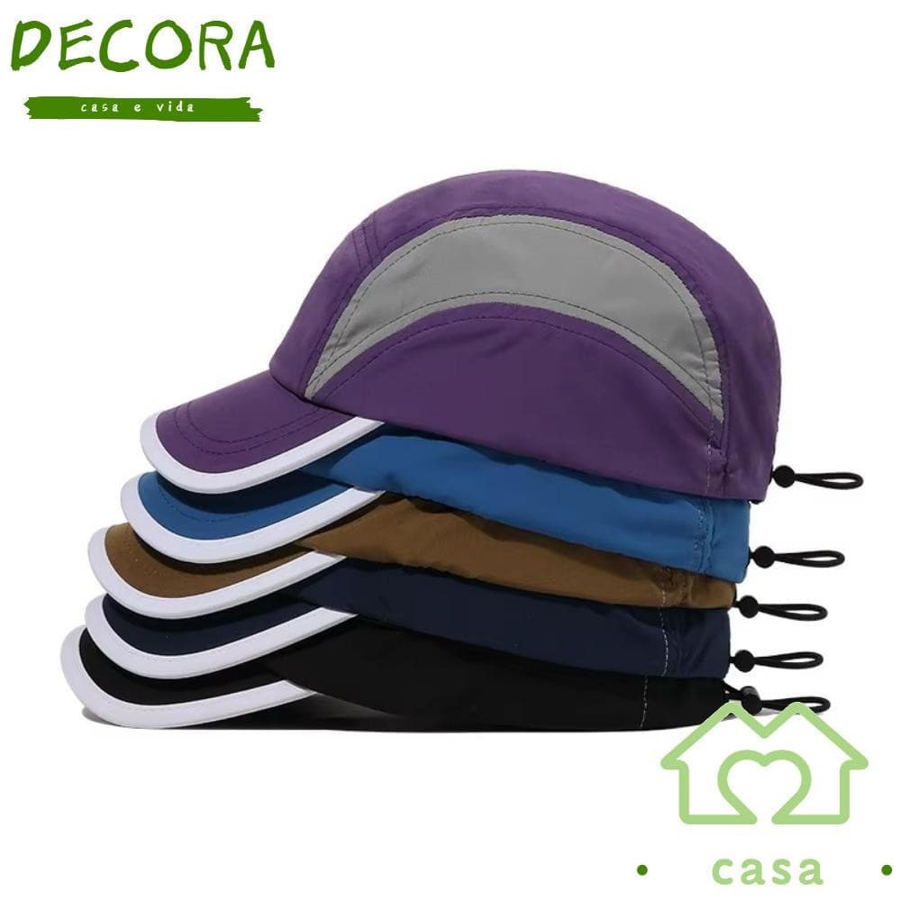 Boné De Beisebol DECORA , Chapéu Snapback De Sombra Ao Ar Livre De Secagem Rápida De Caminhada Esportivo À Prova D'água