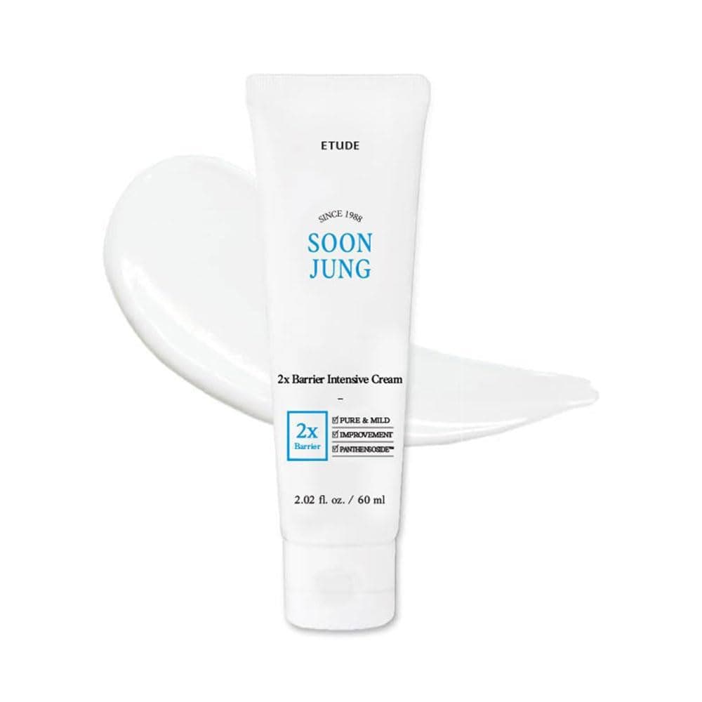 O Creme Reparador Intensivo SoonJung 2x tem um poderoso efeito hidratante, contém extrato de centella asiática e panteno