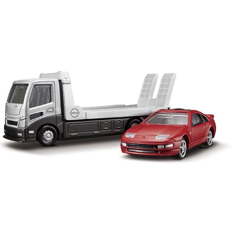 Takara Tomy Tomica Premium Transportador NISSAN FAIRLADY Z 300ZX TWIN TURBO Diecast Escala Modelo Carro